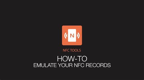 nfc tools pro emulate nfc tag|nfc emulator reddit.